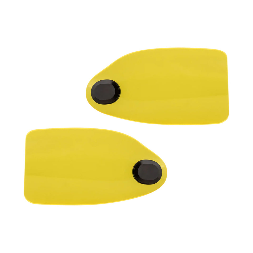 KLOCK WERKS - FLARE(R) HANDGUARDS - HARLEY-DAVIDSON HYDRAULIC CLUTCH - YELLOW ICE