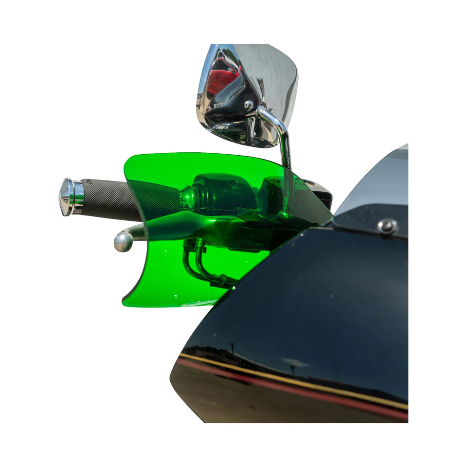 KLOCK WERKS - FLARE(R) HANDGUARDS - '23-'25 HARLEY-DAVIDSON - GREEN