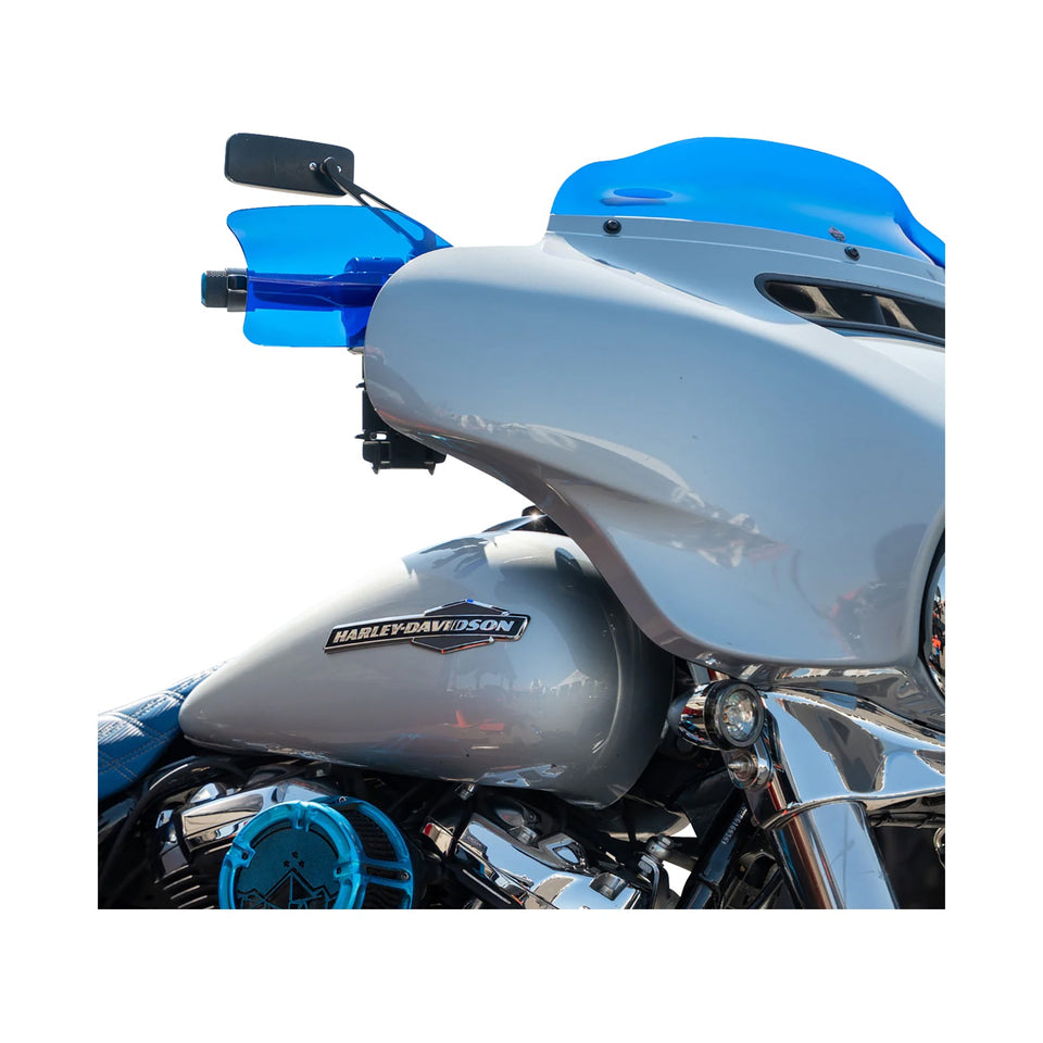 KLOCK WERKS - FLARE(R) HANDGUARDS - '23-'25 HARLEY-DAVIDSON - BLUE