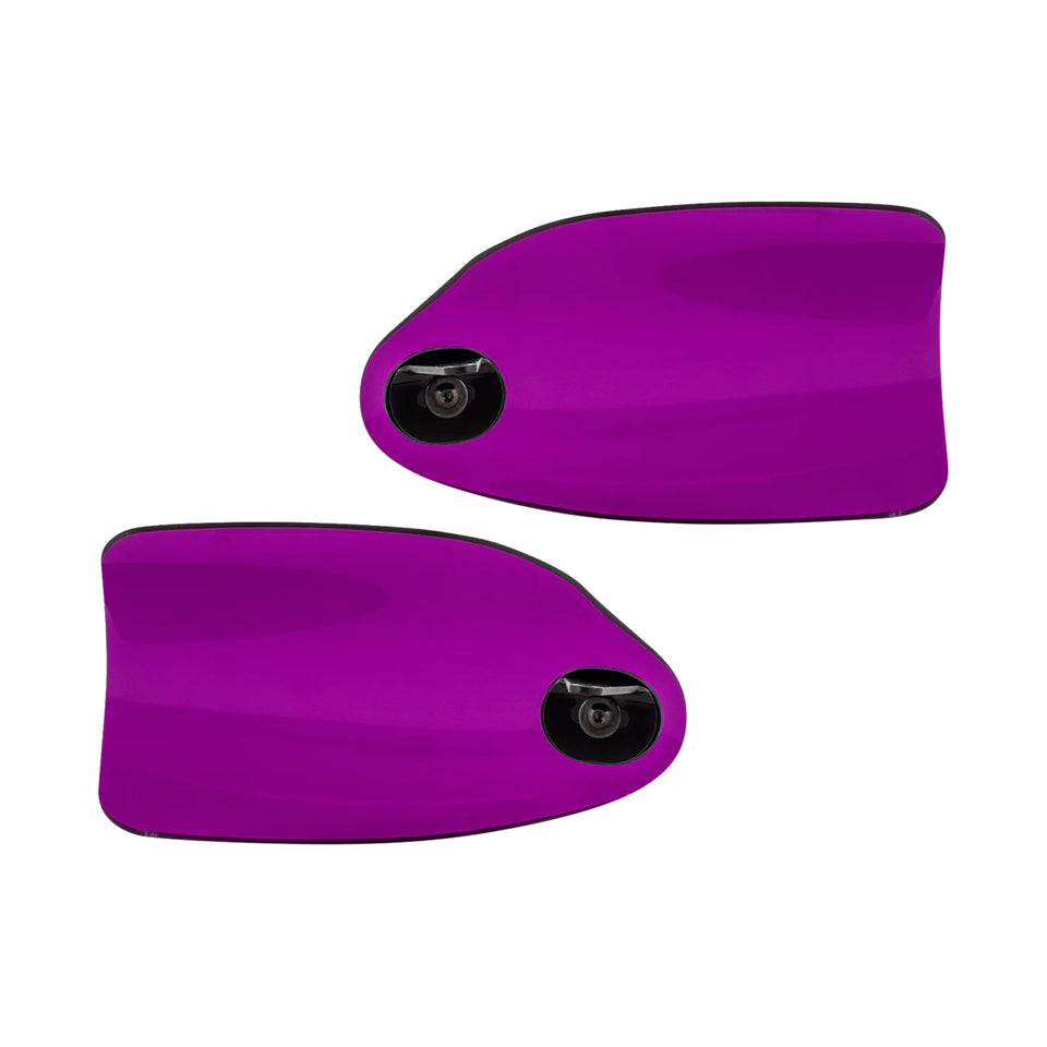 KLOCK WERKS - FLARE(R) HANDGUARDS - HARLEY-DAVIDSON HYDRAULIC CLUTCH - PURPLE