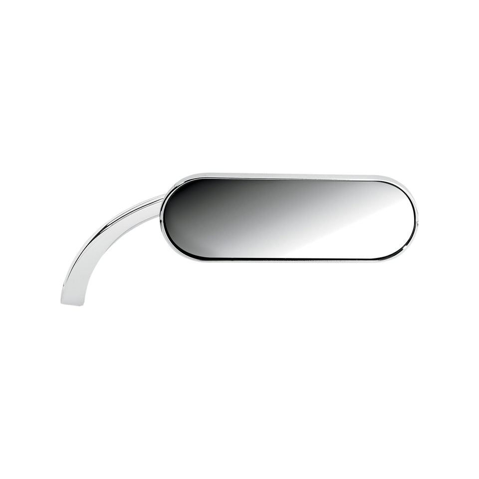 ARLEN NESS - MIRROR - MICRO - MINI - SIDE VIEW - OVAL - CHROME - LEFT