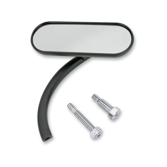 ARLEN NESS - MIRROR - MICRO - MINI - SIDE VIEW - OVAL - BLACK - RIGHT