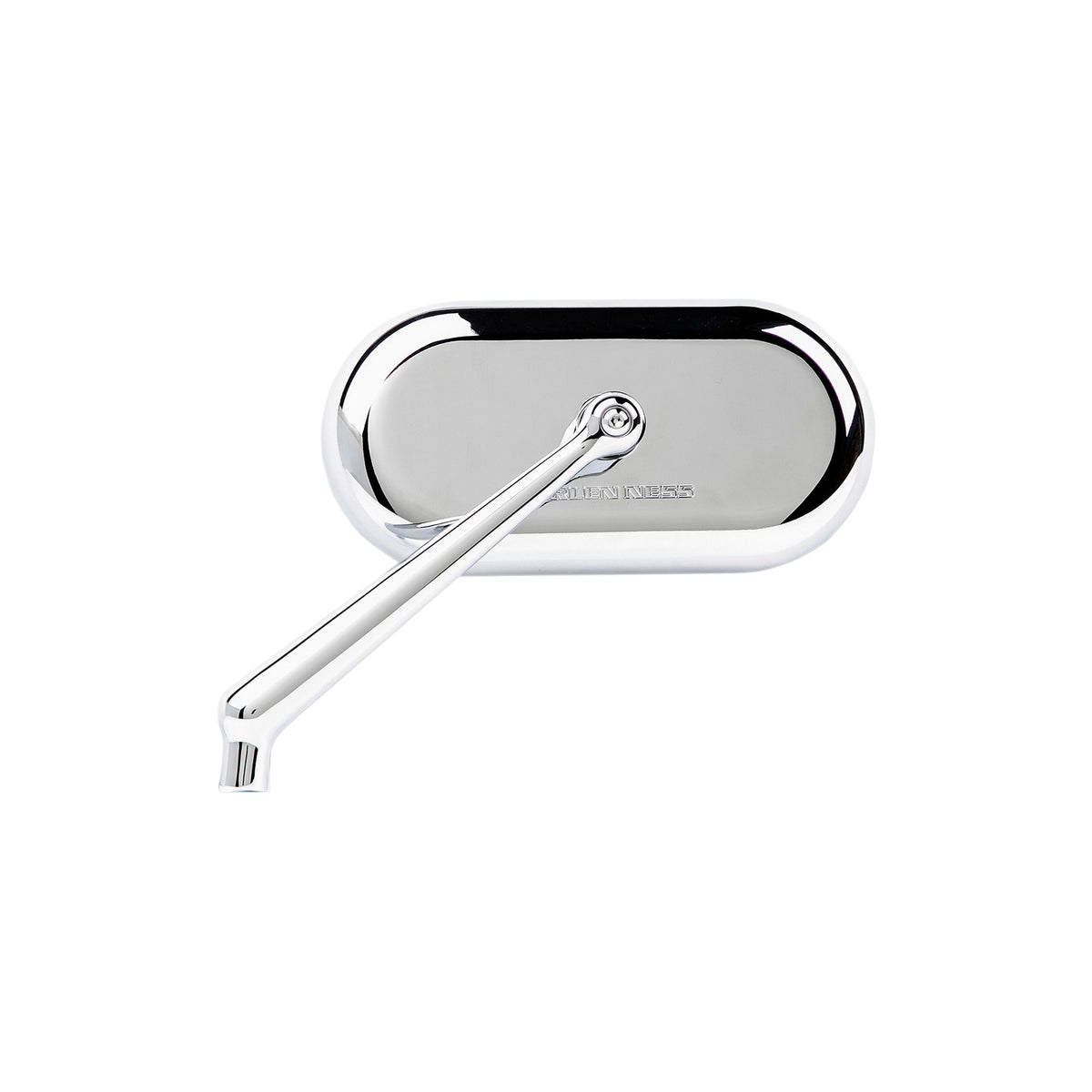ARLEN NESS - MIRROR - SIDE VIEW - OVAL - CHROME - LEFT