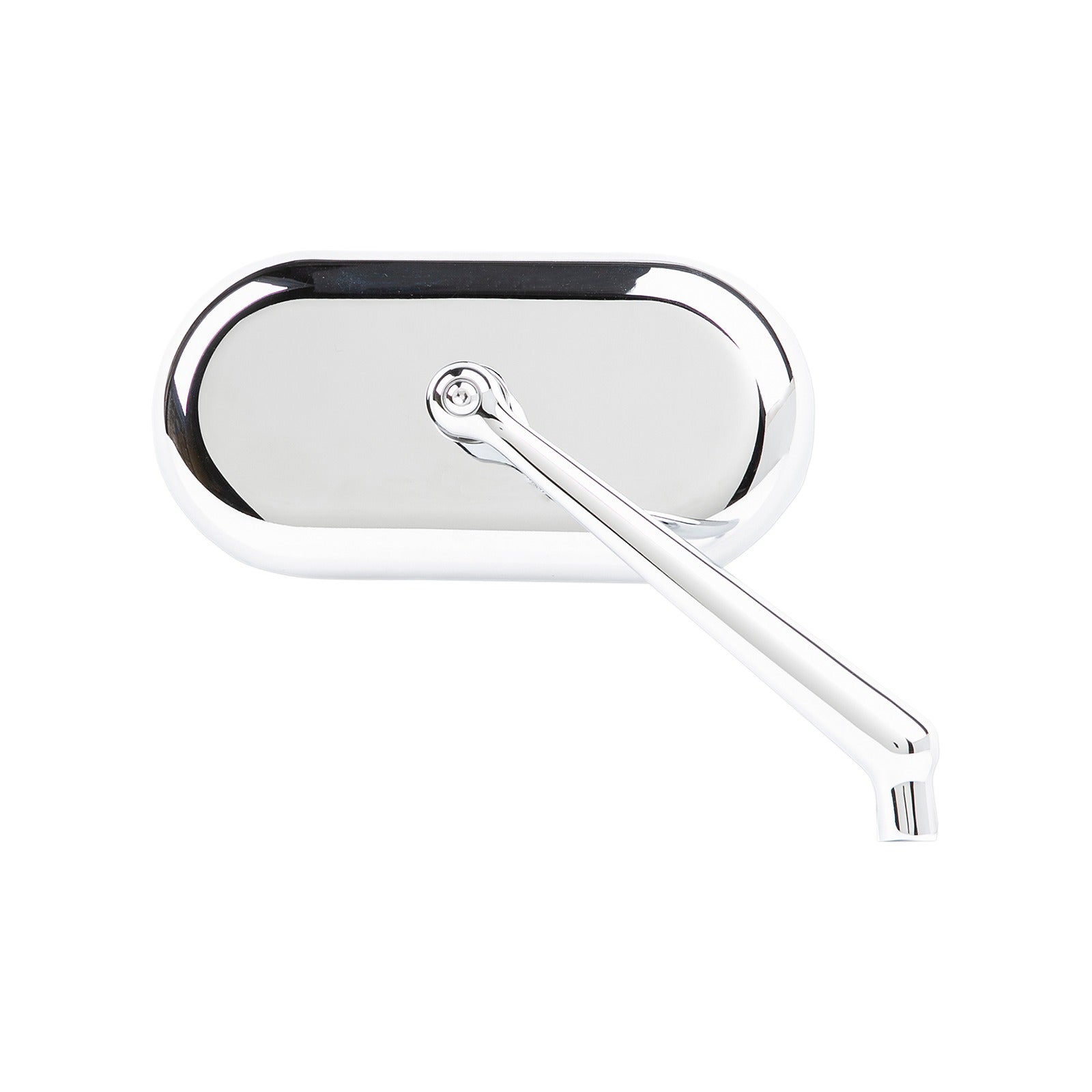 ARLEN NESS - MIRROR - SIDE VIEW - OVAL - CHROME - RIGHT