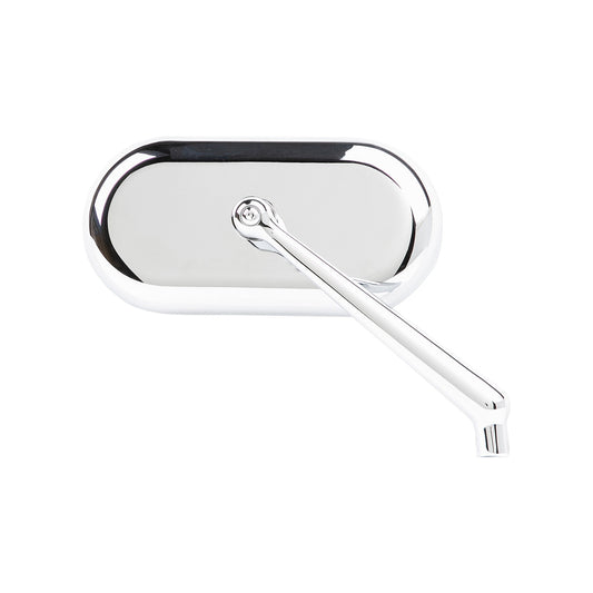 ARLEN NESS - MIRROR - SIDE VIEW - OVAL - CHROME - RIGHT