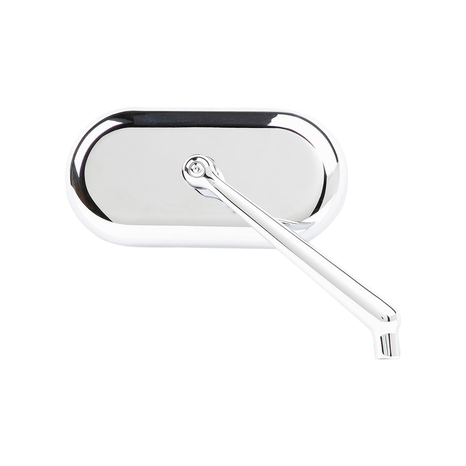 ARLEN NESS - MIRROR - SIDE VIEW - OVAL - CHROME - RIGHT