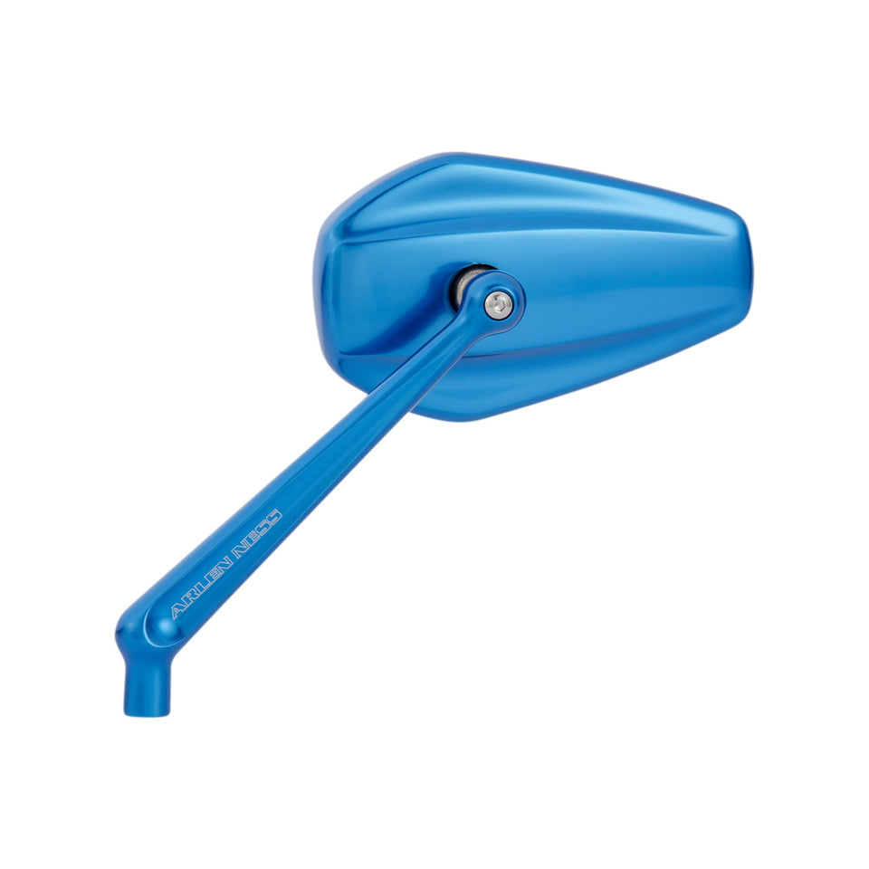 ARLEN NESS - MIRROR - MINI/STOCKER - SIDE VIEW - HEXAGON - BLUE - LEFT