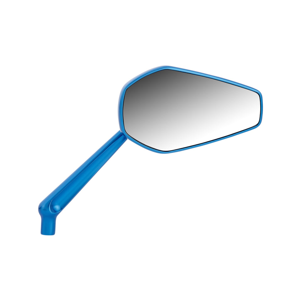 ARLEN NESS - MIRROR - MINI/STOCKER - SIDE VIEW - HEXAGON - BLUE - RIGHT
