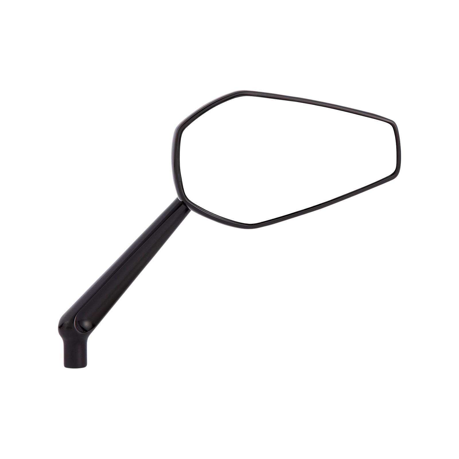 ARLEN NESS - MIRROR - MINI/STOCKER - SIDE VIEW - HEXAGON - BLACK - LEFT