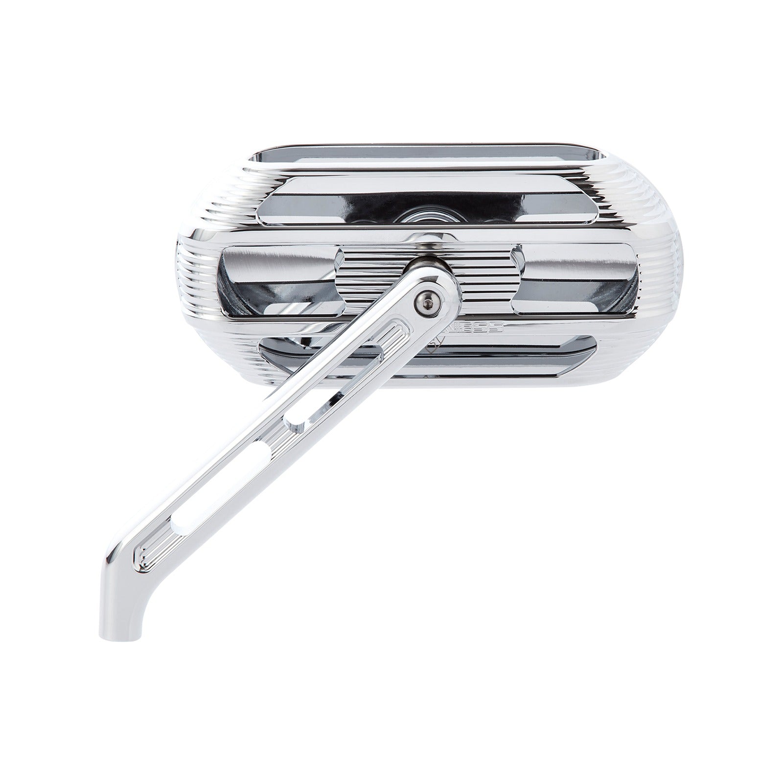 ARLEN NESS - MIRROR - SIDEKICK - SIDE VIEW - OVAL - CHROME - LEFT