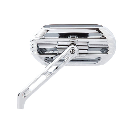 ARLEN NESS - MIRROR - SIDEKICK - SIDE VIEW - OVAL - CHROME - LEFT
