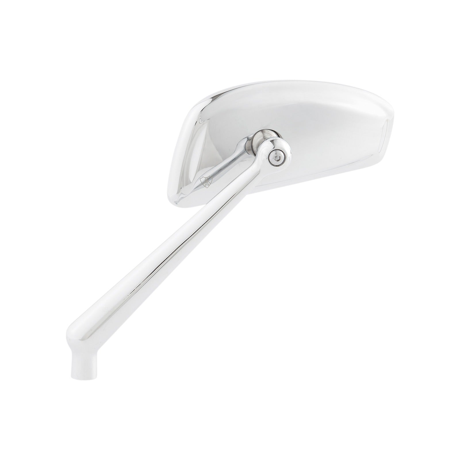 ARLEN NESS - MIRROR - TEARCHOP - SIDE VIEW - TEARDROP - CHROME - LEFT