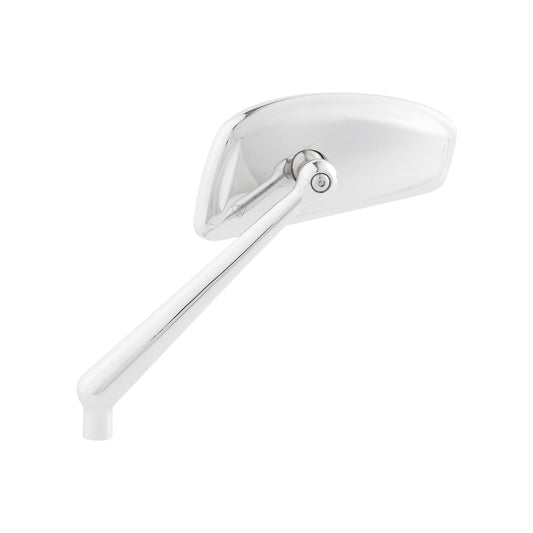 ARLEN NESS - MIRROR - TEARCHOP - SIDE VIEW - TEARDROP - CHROME - LEFT
