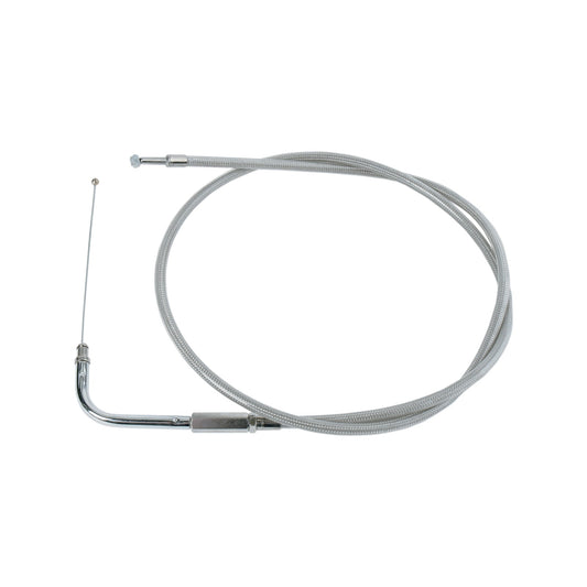 DRAG SPECIALTIES - STAINLESS BRAIDED THROTTLE CABLE - 41"