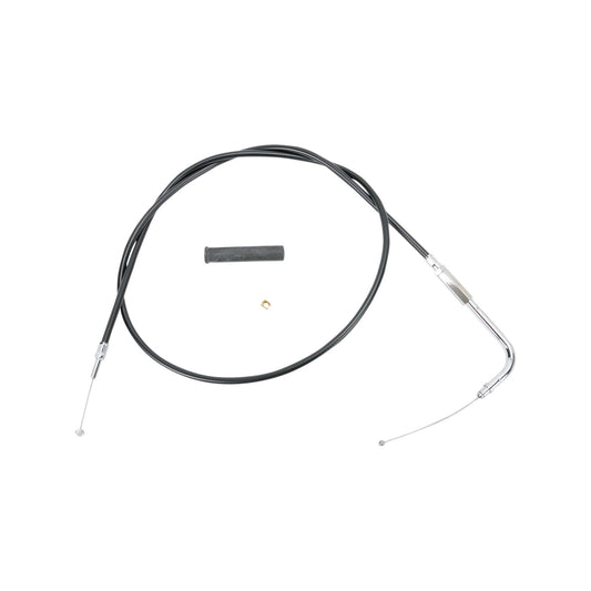 DRAG SPECIALTIES - BLACK VINYL THROTTLE CABLE - 45-1/2"