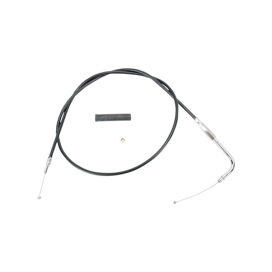DRAG SPECIALTIES - BLACK VINYL THROTTLE CABLE - 48-1/2"