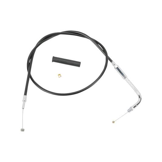 DRAG SPECIALTIES - BLACK VINYL THROTTLE CABLE - 33-3/4"