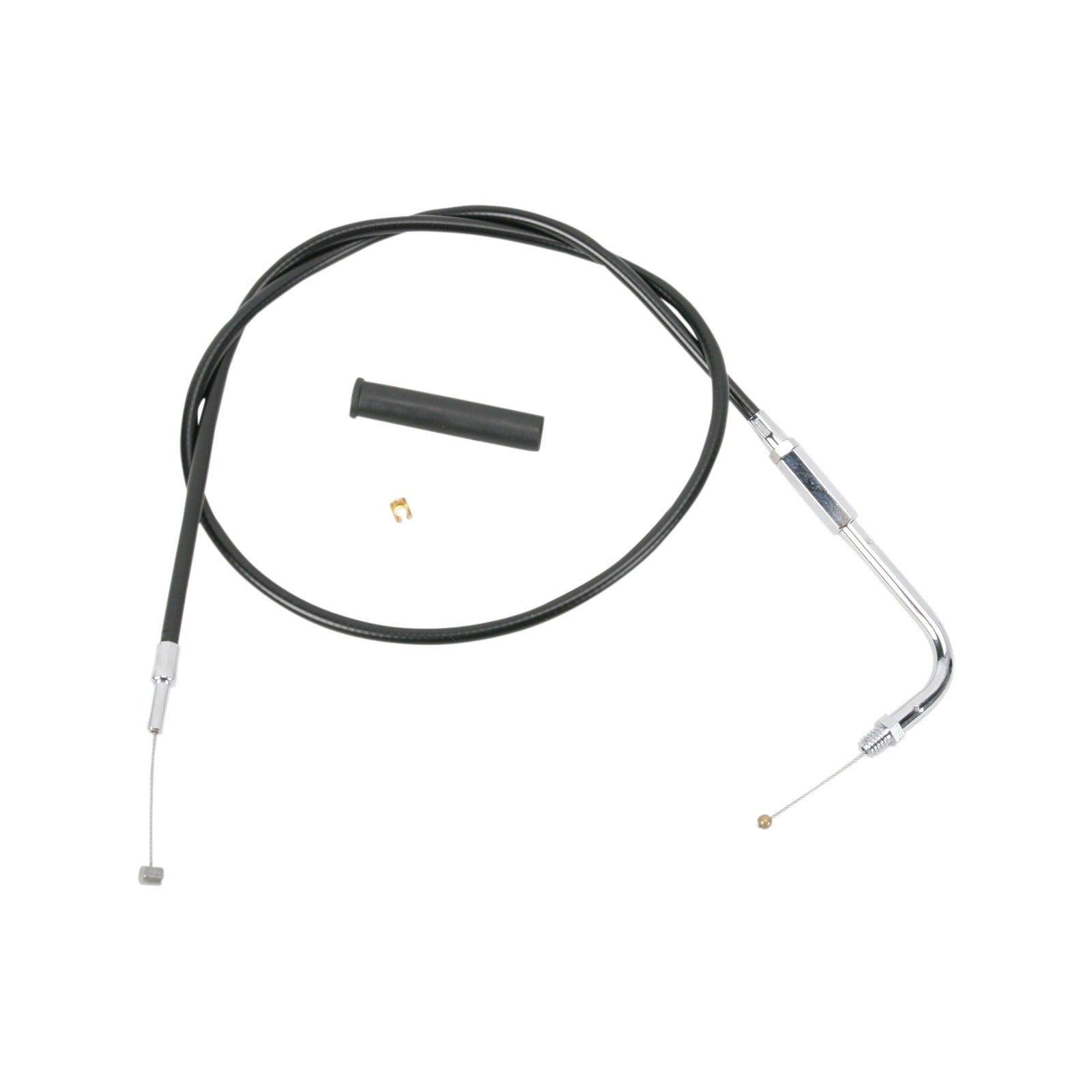 DRAG SPECIALTIES - BLACK VINYL THROTTLE CABLE - 32-1/2"