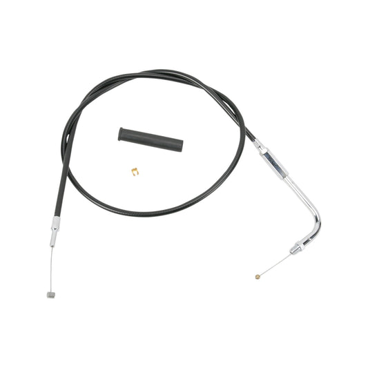 DRAG SPECIALTIES - BLACK VINYL THROTTLE CABLE - 32-1/2"