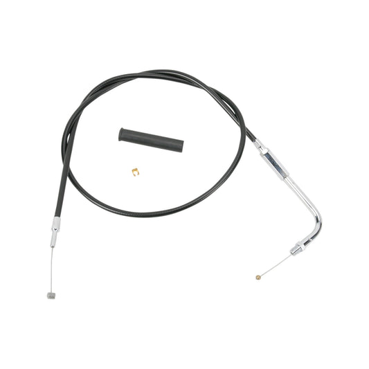 DRAG SPECIALTIES - BLACK VINYL THROTTLE CABLE - 36-1/2"