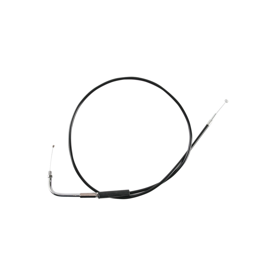 DRAG SPECIALTIES - BLACK VINYL THROTTLE CABLE - 39-1/2"