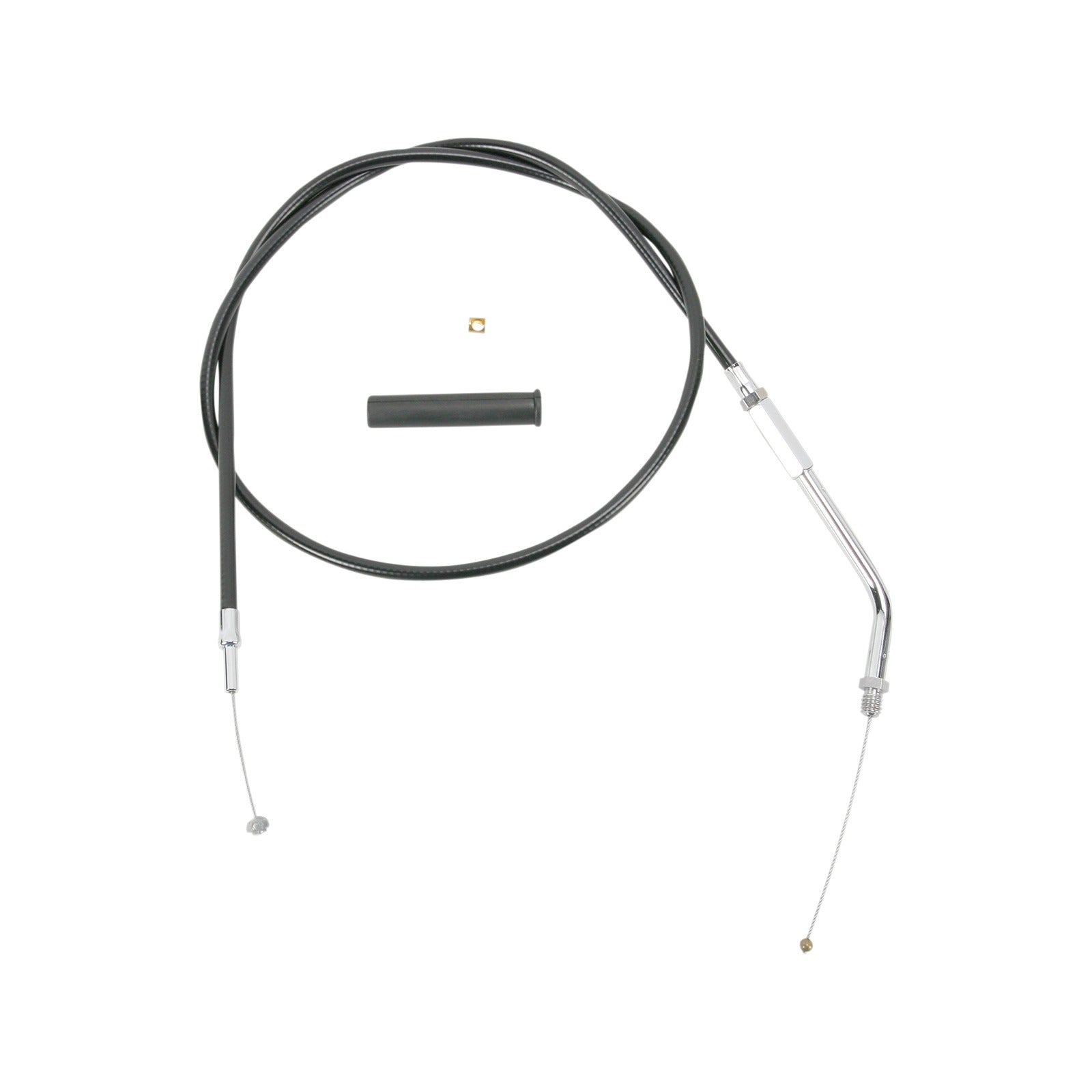 DRAG SPECIALTIES - BLACK VINYL THROTTLE CABLE - 36"