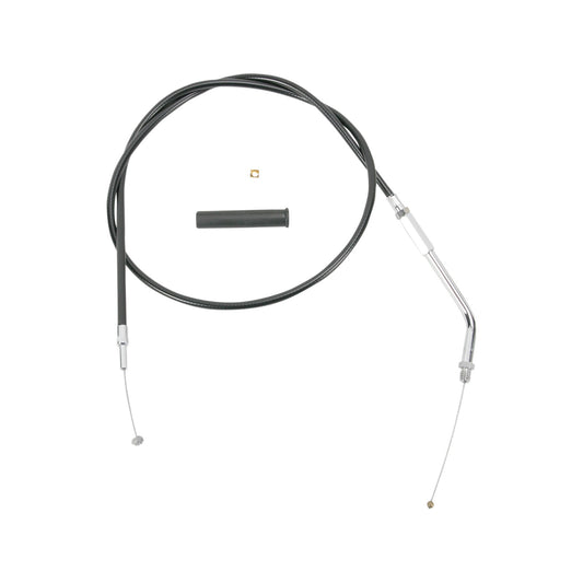 DRAG SPECIALTIES - BLACK VINYL THROTTLE CABLE - 36"