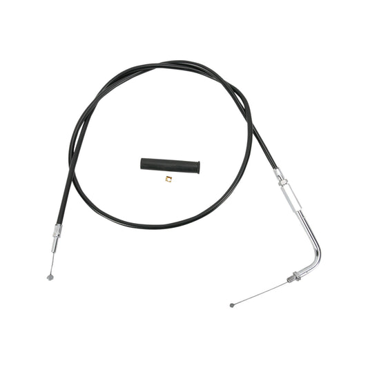 DRAG SPECIALTIES - BLACK VINYL THROTTLE CABLE - 39-1/2"