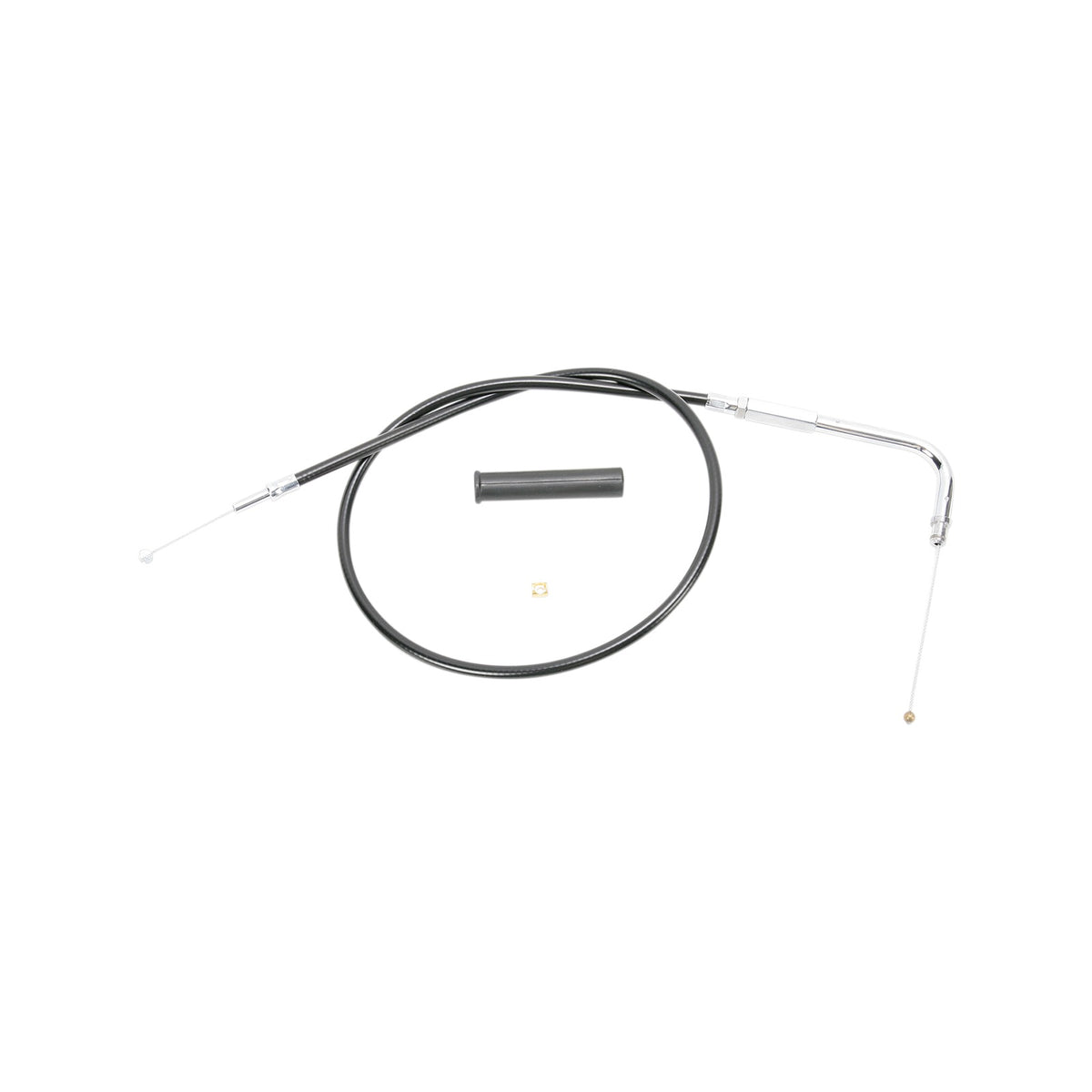 DRAG SPECIALTIES - BLACK VINYL THROTTLE CABLE - 38"