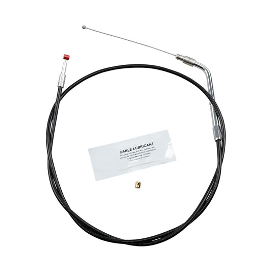 BARNETT - BLACK VINYL THROTTLE CABLE - 39-1/2" LENGTH