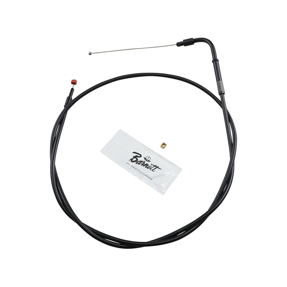 BARNETT - STEALTH SERIES THROTTLE CABLE - +6" - '02-'07 FLH