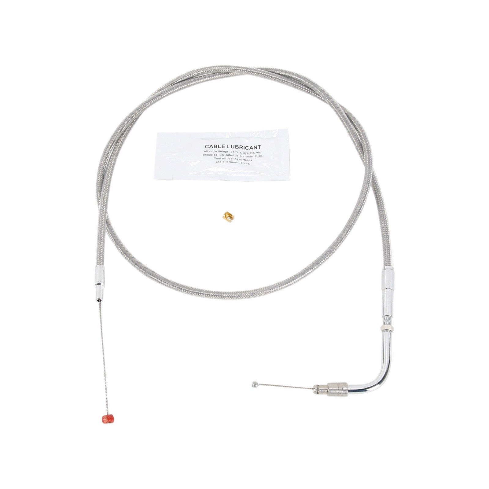 BARNETT - STAINLESS STEEL THROTTLE CABLE - '96-'01 TOURING