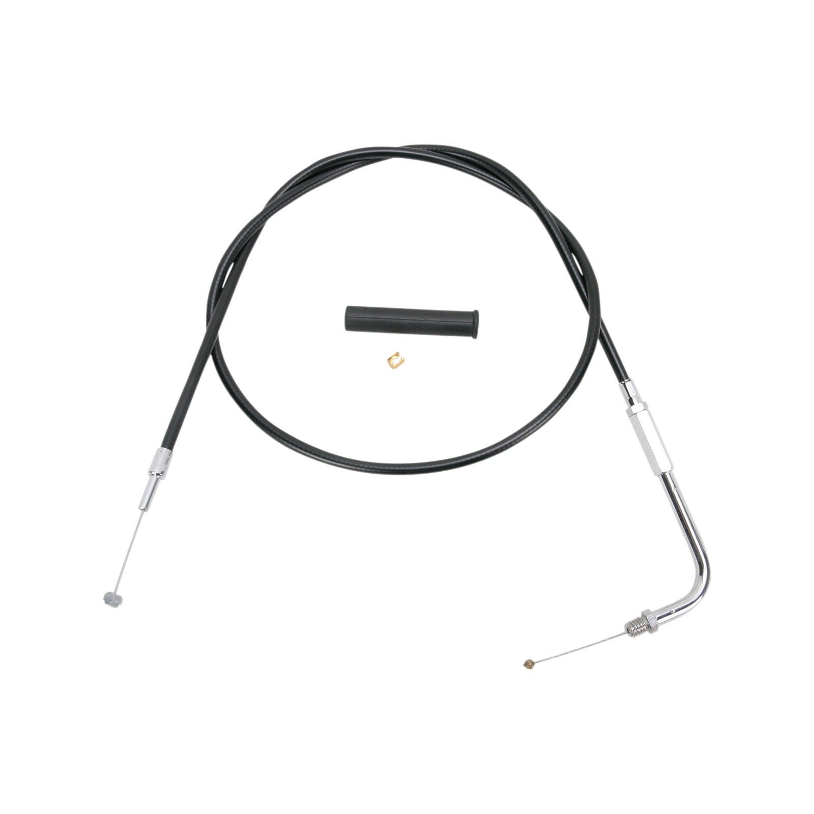 DRAG SPECIALTIES - BLACK VINYL THROTTLE CABLE - 36"