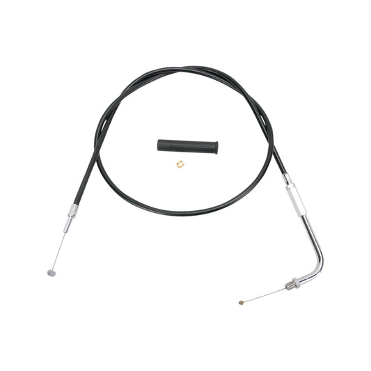 DRAG SPECIALTIES - BLACK VINYL THROTTLE CABLE - 36"