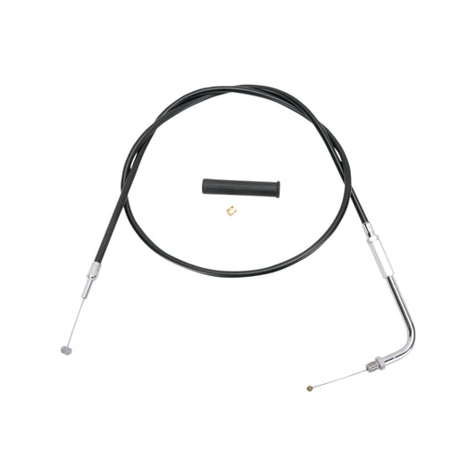DRAG SPECIALTIES - BLACK VINYL THROTTLE CABLE - 48"