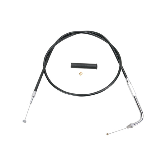 DRAG SPECIALTIES - BLACK VINYL THROTTLE CABLE - 36"