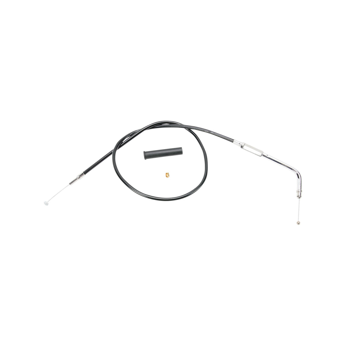 DRAG SPECIALTIES - BLACK VINYL IDLE CABLE - 28-1/2"
