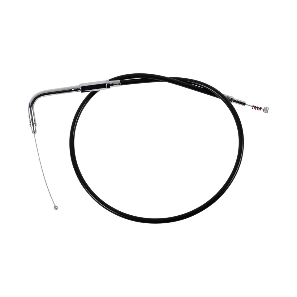 DRAG SPECIALTIES - BLACK VINYL IDLE CABLE - 28-1/2"