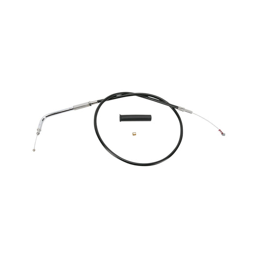 DRAG SPECIALTIES - BLACK VINYL IDLE CABLE - 43-1/2"