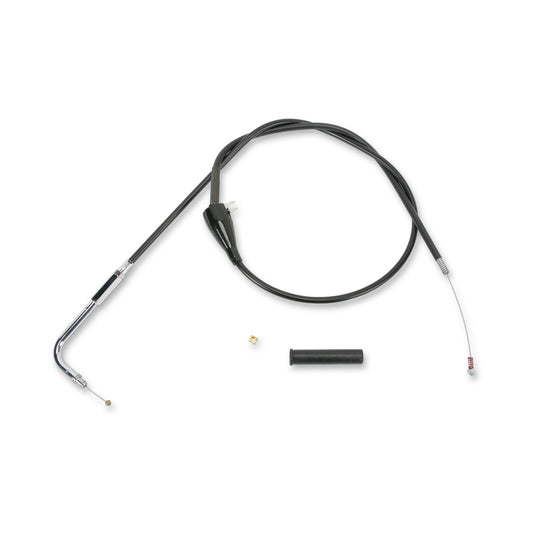 DRAG SPECIALTIES - BLACK VINYL IDLE CABLE - 45-1/2" - VINYL