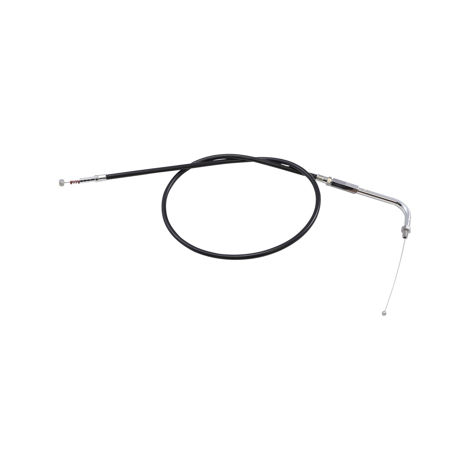 DRAG SPECIALTIES - BLACK VINYL IDLE CABLE - 30" - VINYL
