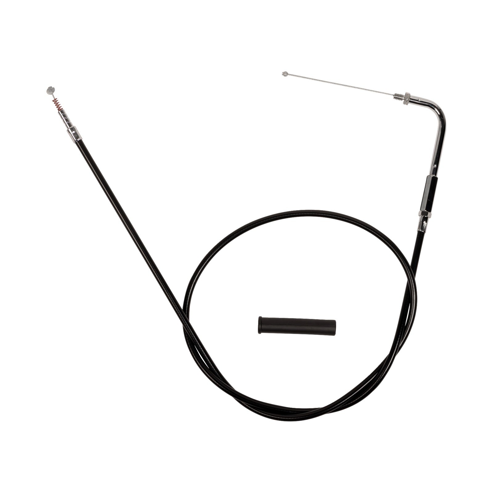 DRAG SPECIALTIES - BLACK VINYL IDLE CABLE - 42"