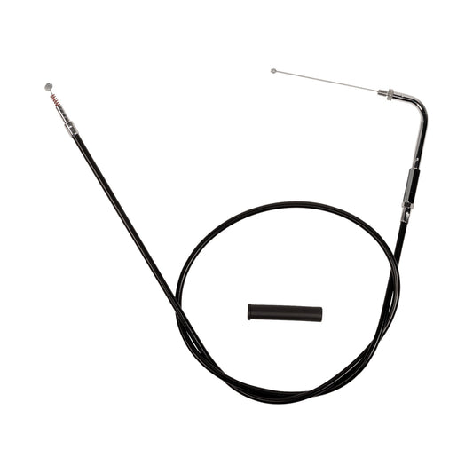 DRAG SPECIALTIES - BLACK VINYL IDLE CABLE - 42"