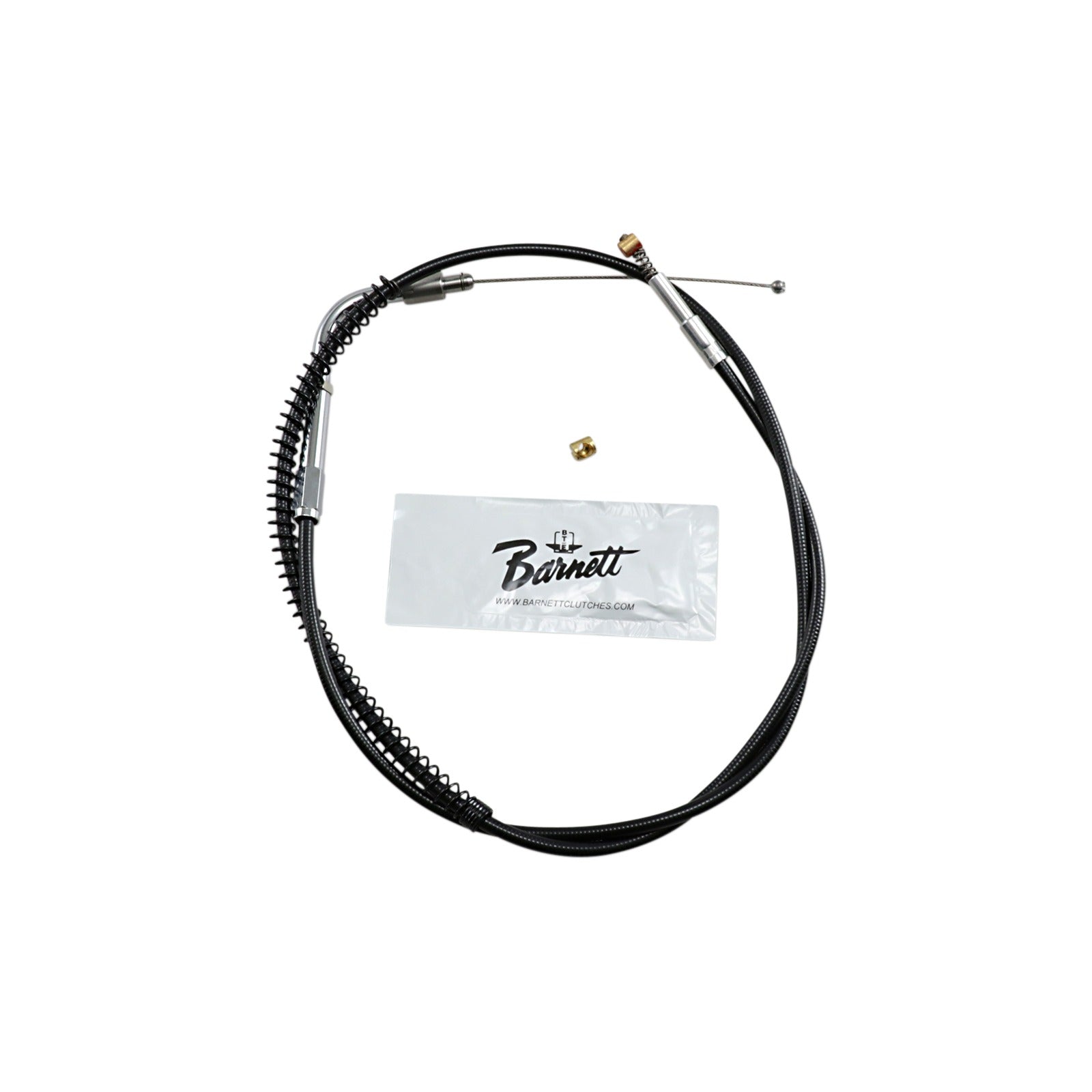 BARNETT - BLACK VINYL IDLE CABLE - +6" SIZE - 34-1/2" LENGTH