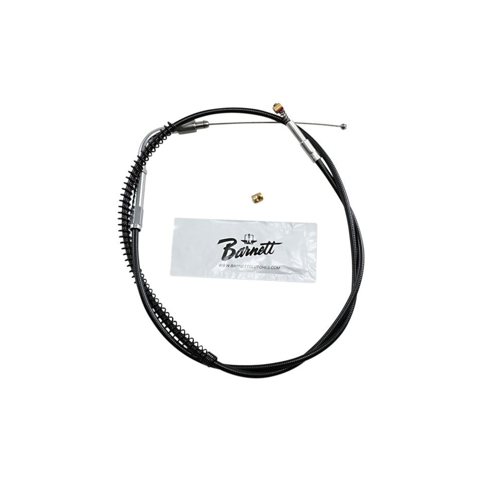 BARNETT - BLACK VINYL IDLE CABLE - +6" SIZE - 34-1/2" LENGTH