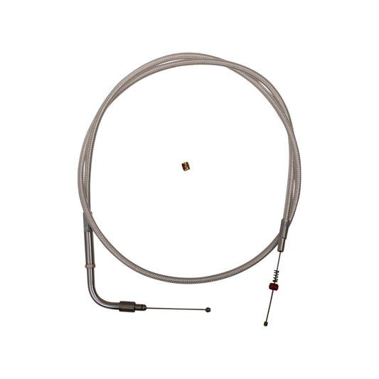 BARNETT - PLATINUM SERIES IDLE CABLE - +6" - DYNA/SOFTAIL/FXR