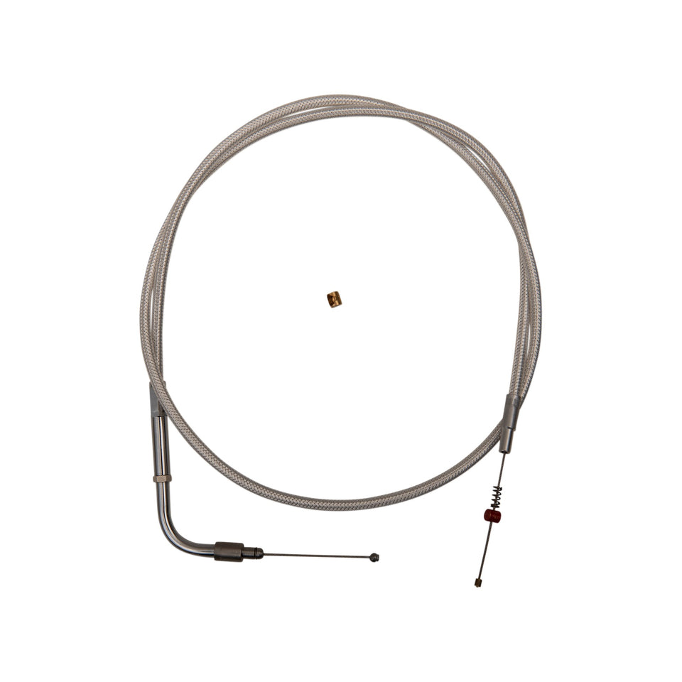 BARNETT - PLATINUM SERIES IDLE CABLE - +6" - DYNA/SOFTAIL/FXR