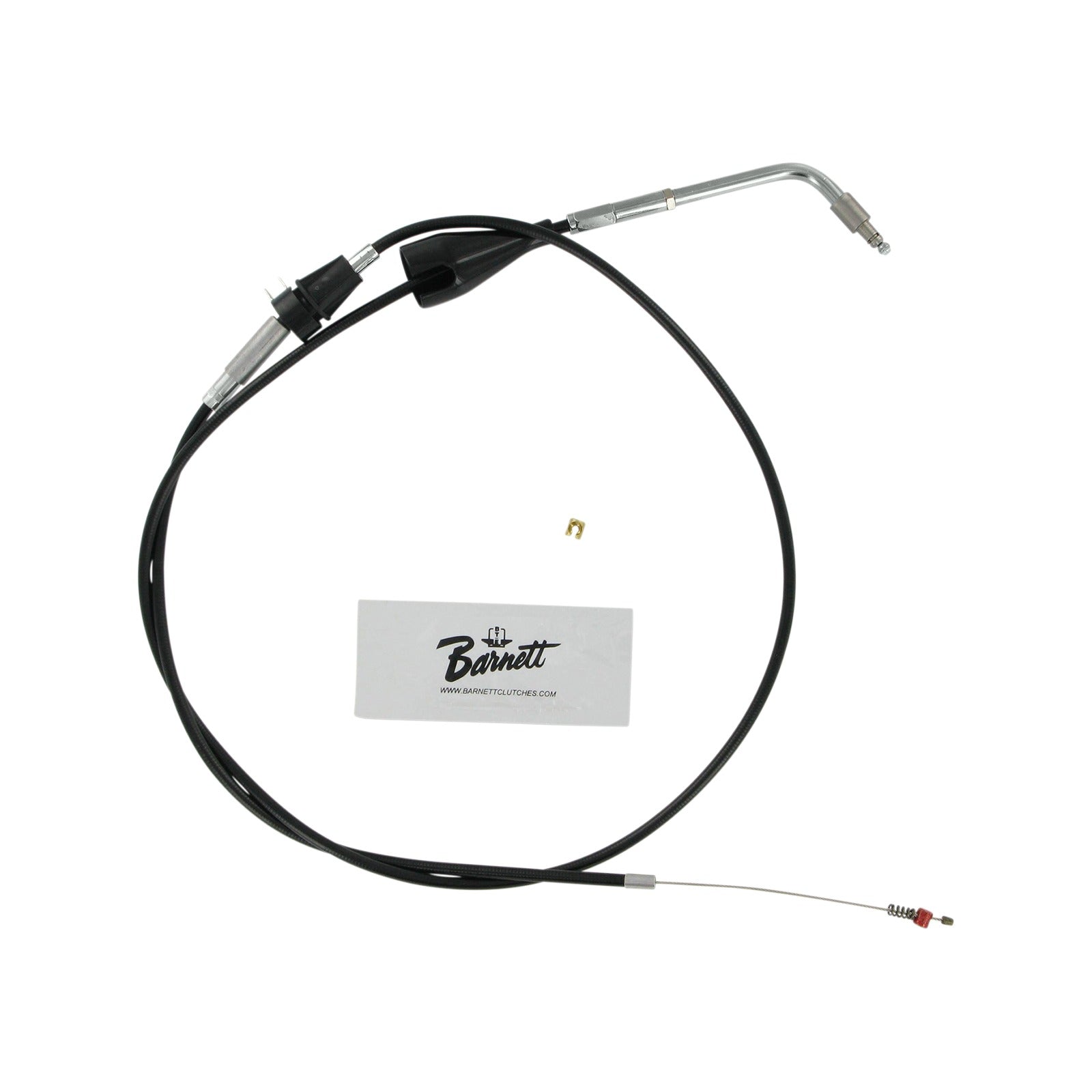 BARNETT - BLACK VINYL IDLE CABLE - +6" SIZE - 45-1/2" LENGTH