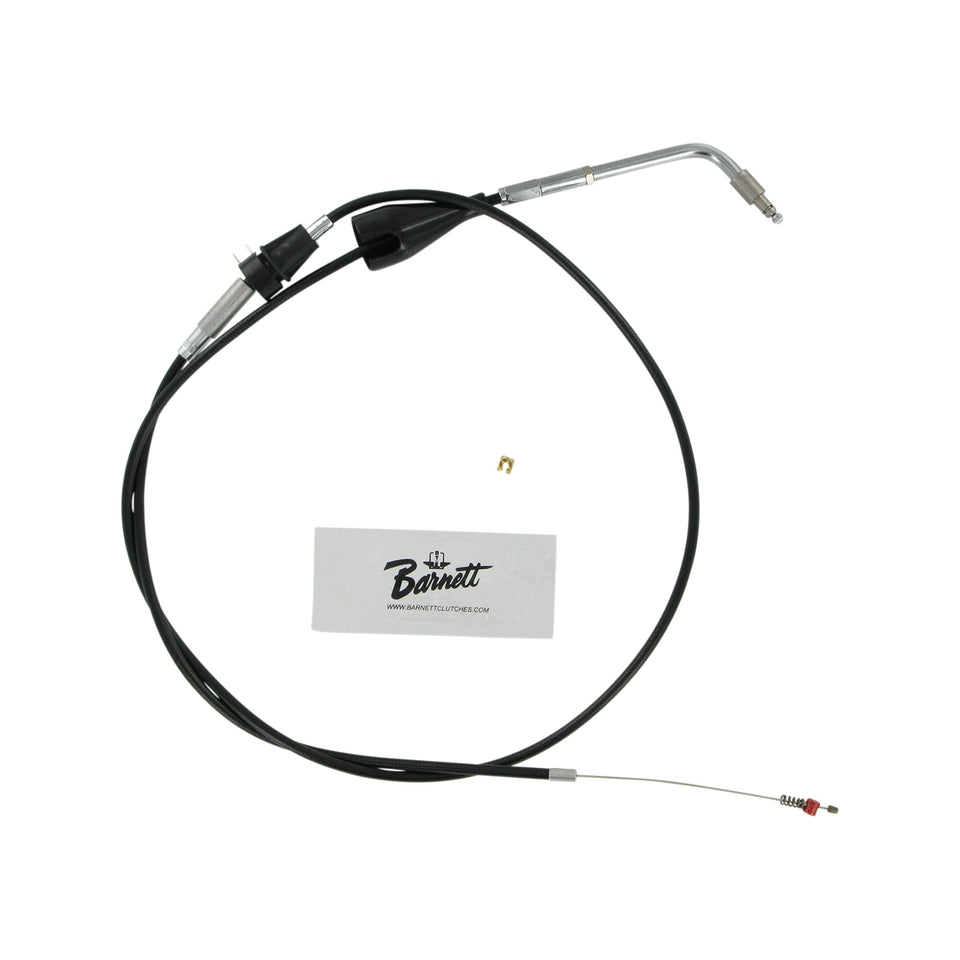 BARNETT - BLACK VINYL IDLE CABLE - +6" SIZE - 45-1/2" LENGTH