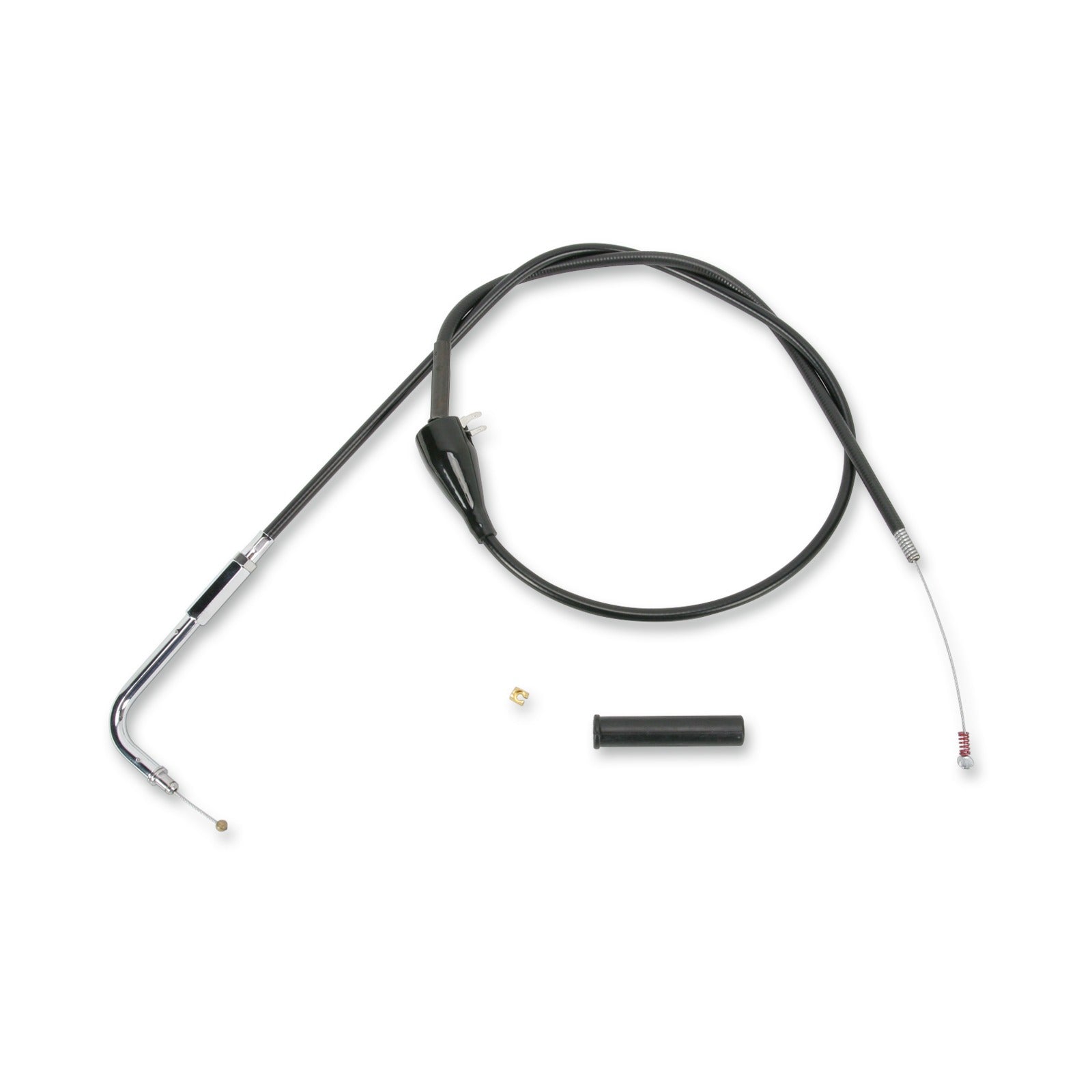 DRAG SPECIALTIES - BLACK VINYL IDLE CABLE - 56"
